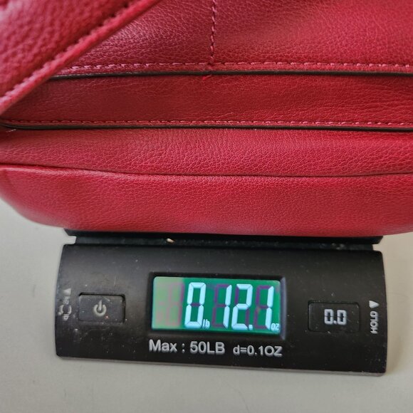 Kelly & Katie Red Crossbody Bag With Front Pocket & Adjustable Strap - Picture 11 of 11